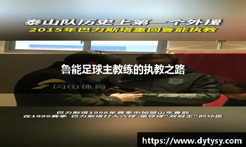 鲁能足球主教练的执教之路
